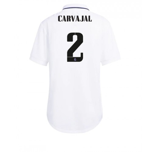 Dres Real Madrid Daniel Carvajal #2 Domaci za Žensko 2022-23 Kratak Rukav